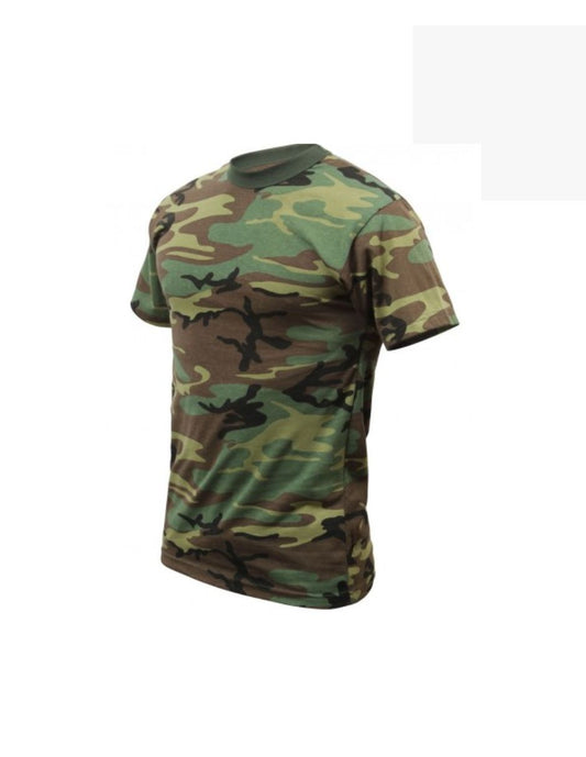 Playera Woodland Manga Corta 8777