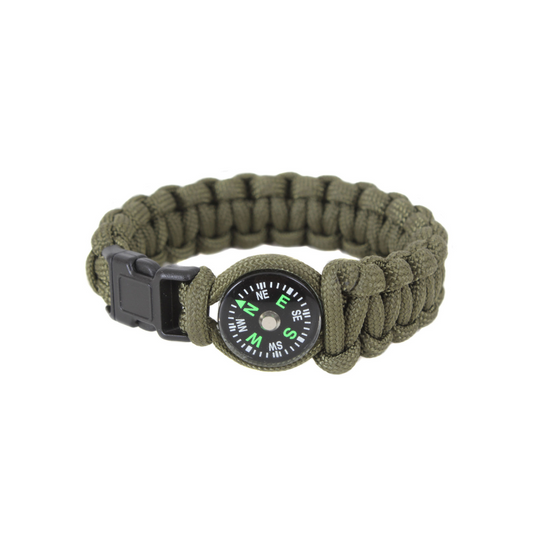 Pulsera Táctica Paracord con Brújula 958