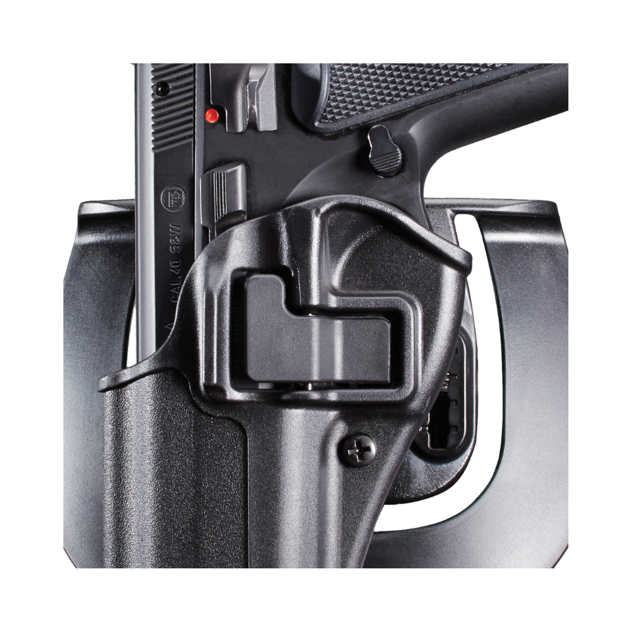 Funda de Seguridad Serpa CQC Compatible con Glock 17/22/31 410500BK-R