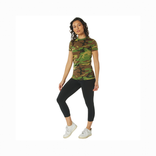 Playera Larga Camuflada 5749
