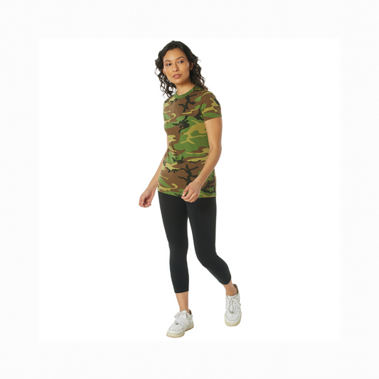 Playera Larga Camuflada 5749