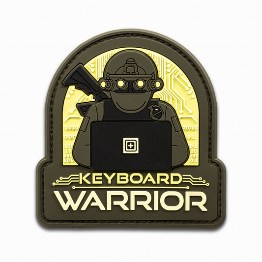 Parche Keyboard Warrior 92444
