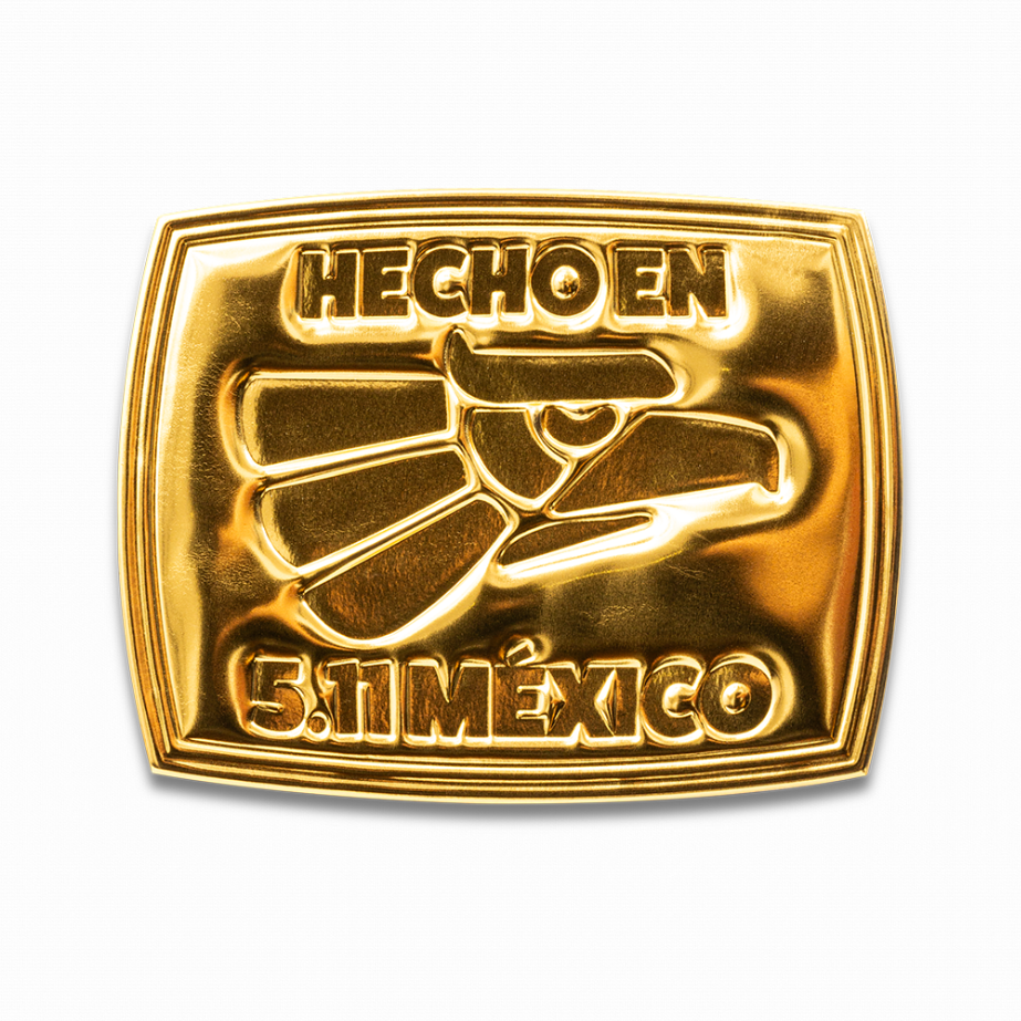 Parche Hecho en México Dorado 92694