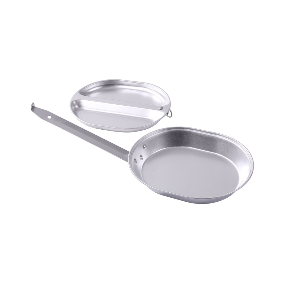 Kit de Comida Estilo Militar de Aluminio 133