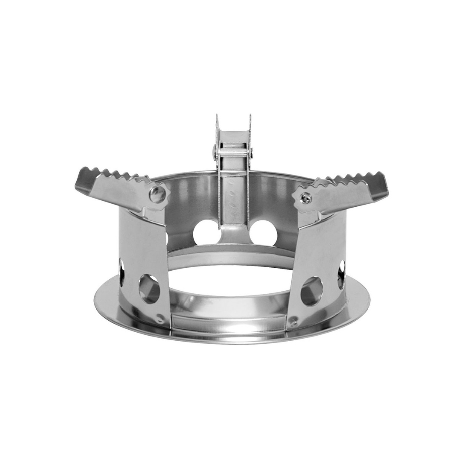 Estufa Portátil de Acero Inoxidable para Campismo 1519