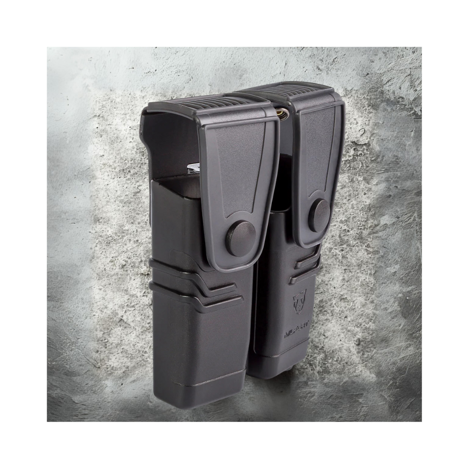 Porta Proveedor V2 Doble AT-30104 Black 1SZ