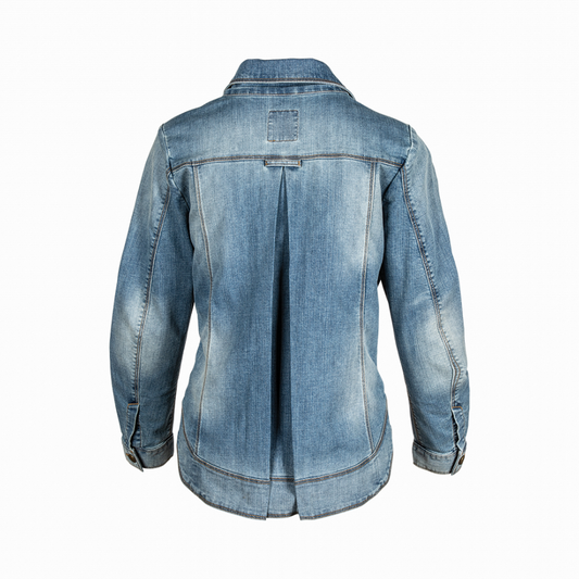 Chamarra De Mezclilla Indigo 38080