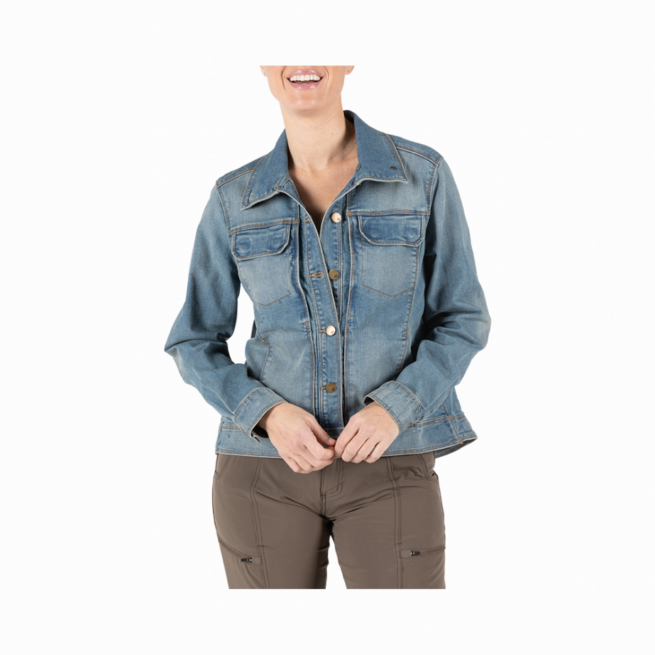 Chamarra De Mezclilla Indigo 38080