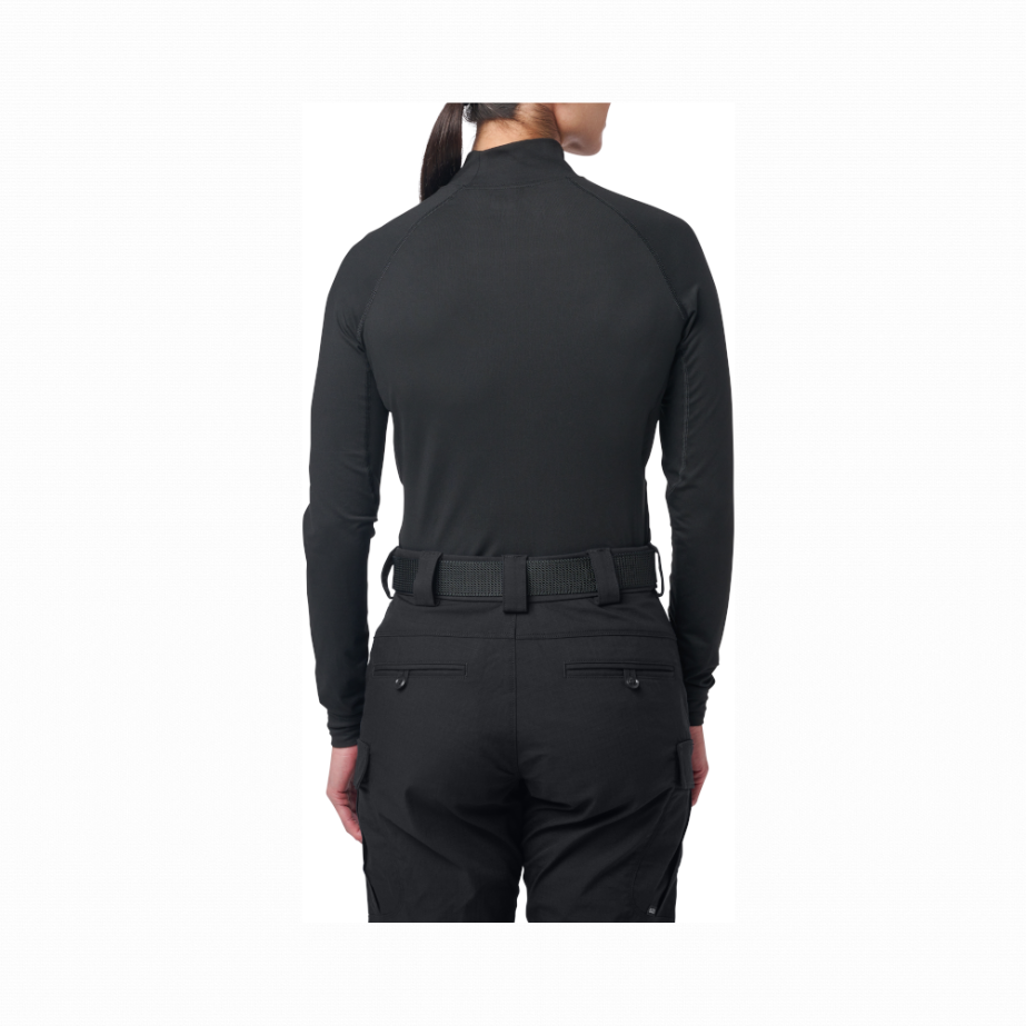 Top De Mujer Con Cuello Mock Manga Larga 32164