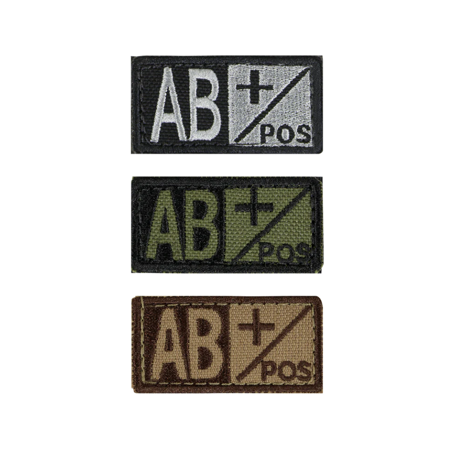Parche Blood Type AB+ 229AB+