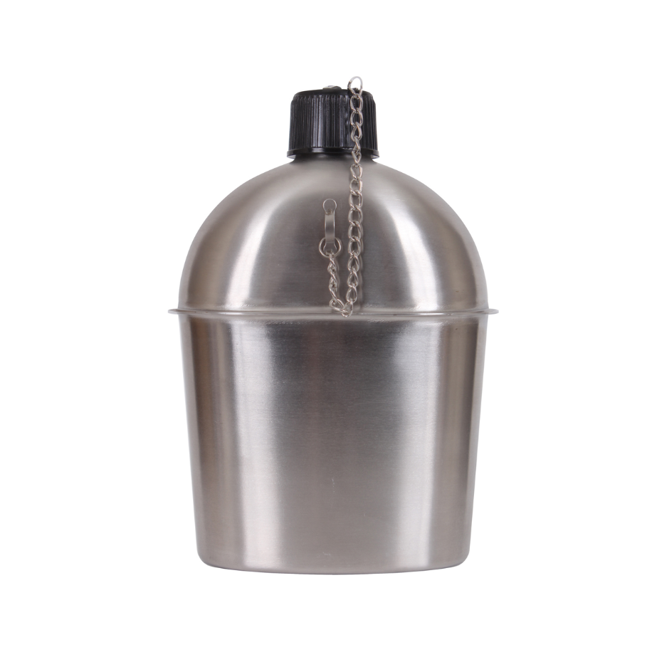 Cantimplora Militar De Acero Inoxidable 3512