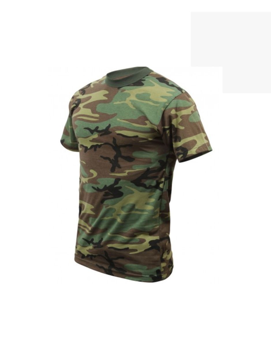 Playera Woodland Manga Corta 8777