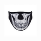 Mascarilla Half Skull De Poliéster 3 Capas 11283