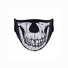 Mascarilla Half Skull De Poliéster 3 Capas 11283