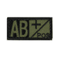 Parche Blood Type AB+ 229AB+