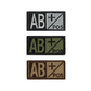 Parche Blood Type AB+ 9AB+007