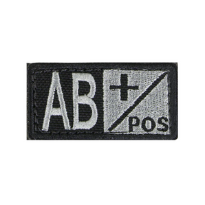 Parche Blood Type AB+ 229AB+