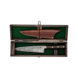 Cuchillo Damasco Patrón Leader